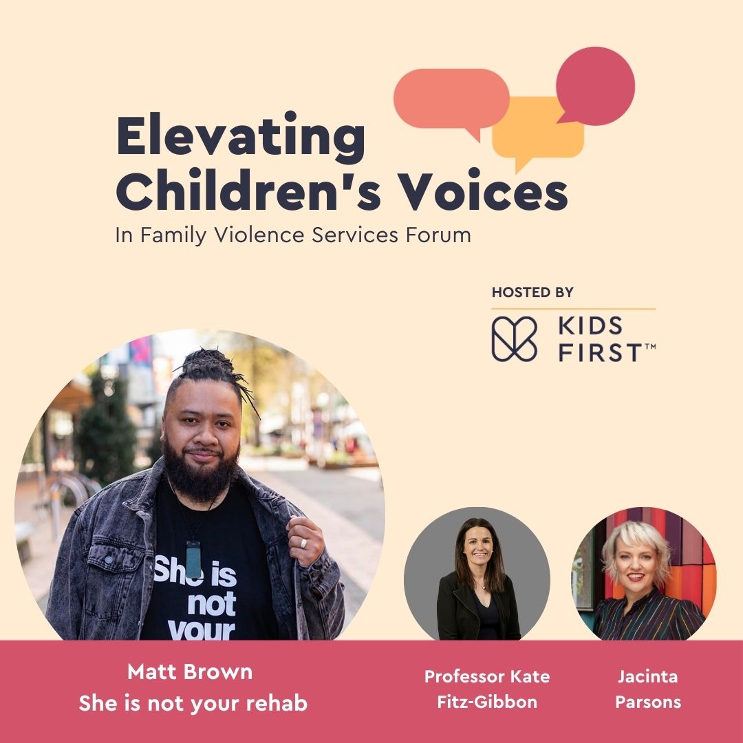 Elevating  Children&#039;s Voices  In Family Violence Services Forum